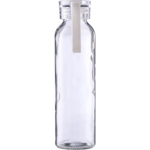 Glas-Trinkflasche (500 ml) Anouk, Wei