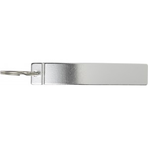 Flaschenffner 'Crown' aus Aluminium, Silber