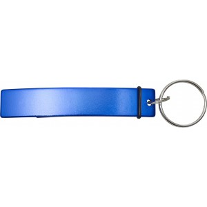 Kapselheber aus Aluminium mit Schlsselring Amani, Kobaltbla