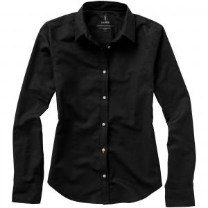 Vaillant long sleeve ladies shirt, solid black (shirt)