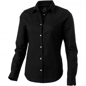 Vaillant long sleeve ladies shirt, solid black (shirt)