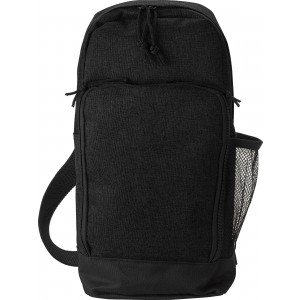 Polyester (600D) Kreuz Umhngetasche Brandon, Schwarz