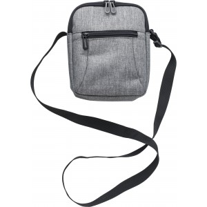 Umhngetasche aus Polyester Caden, Grau