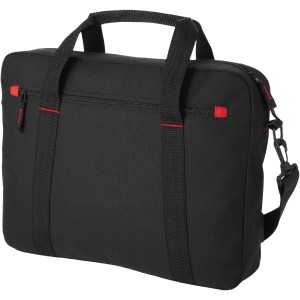 Vancouver 15,4" Laptop-Konferenztasche 6L, schwarz, rot