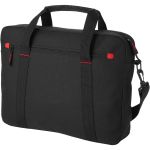 Vancouver 15.4" laptop briefcase, solid black, solid black (11964400)