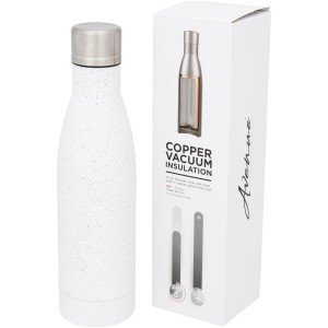Vasa Kupfer-Vakuum Isolierflasche, gesprenkelt, 500 ml, weis