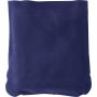 Velour travel cushion Stanley, blue