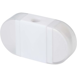 Velvi pencil sharpener with eraser, White <font size=1>[ENG]</font>