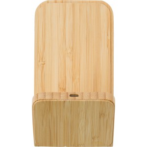Wireless-Ladegert aus Bambus Claudie, Bambus