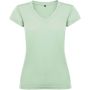 Victoria short sleeve women's v-neck t-shirt, Mist Green