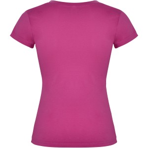 Victoria short sleeve women's v-neck t-shirt, Rossette (T-shirt, 90-100% cotton)