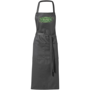 Viera apron with 2 pockets, Grey (Apron)