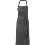 Viera apron with 2 pockets, Grey (11205393)