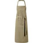 Viera apron with 2 pockets, Khaki (11205305)