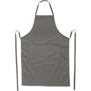 Viera apron with 2 pockets, Light grey (Apron)