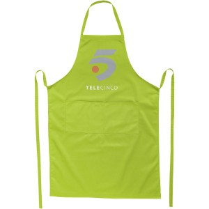 Viera apron with 2 pockets, Lime (Apron)