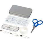 Vincent 12-piece first aid tin box, Silver (12200836)
