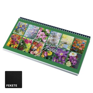 Virgok k. asztali naptr fekv,fek