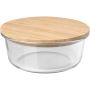 Vista 750 ml salad bowl, Natural, Transparent clear