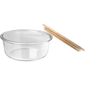 Vista 750 ml Salatschssel, natur, transparent klar (Kchenzubehr aus Glas, Schssel)