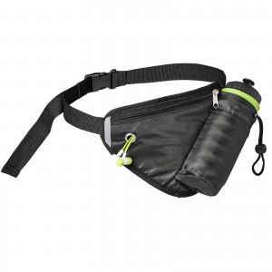 Erich multi purpose sports waist bag, Black (Waist bags)