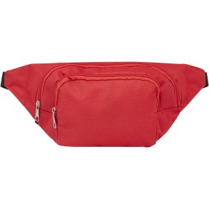 Santander fanny pack with two compartments, Red (Waist bags)