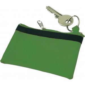 Nylon (70D) key wallet Sheridan, green (Wallets)