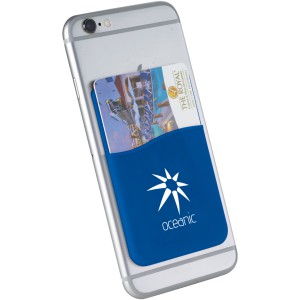 Slim card wallet accessory for smartphones, Royal blue (Wallets)