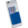 Slim card wallet accessory for smartphones, Royal blue
