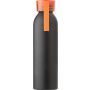 Aluminium bottle (650 ml) Henley, orange