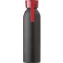 Aluminium bottle (650 ml) Henley, red