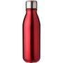 Aluminium drinking bottle Sinclair, red