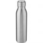 Harper 700 ml stainless steel sport bottle with metal loop, 