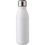 Recycled aluminium bottle (550 ml) Adalyn, white