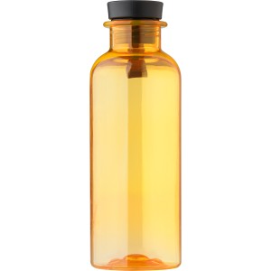rPET drinking bottle 500 ml Laia, Yellow/Gold (Water bottles)