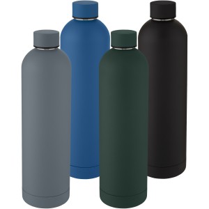 Spring 1 L copper vacuum insulated bottle, Tech blue (Water bottles)