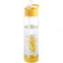 Tutti-frutti 740 ml Tritan(tm) infuser sport bottle, Transparent,Yellow