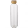 Ziggs 1000 ml recycled plastic water bottle, Transparent cle