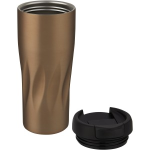 Waves 450 ml copper vacuum insulated tumbler, Rose gold (Glasses)