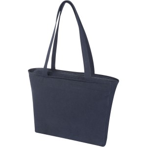 Weekender 500 g/m2 recycled tote bag, Navy (Shopping bags)