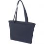 Weekender 500 g/m2 recycled tote bag, Navy