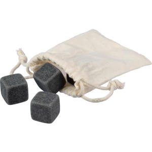 Stein-Eiswürfel-Set Jens, Khaki