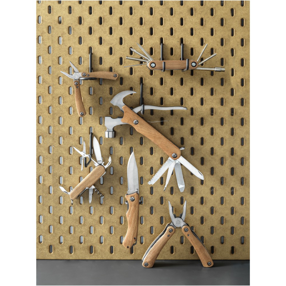 Anderson Mittelgroßes Multitool aus Holz mit 12 Funktionen,  (Werkzeuge)