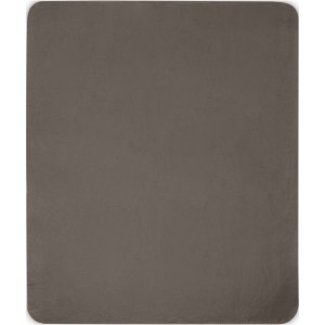 Willow RPET polar fleece blanket, Anthracite (Blanket)