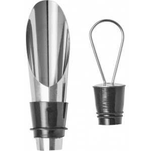 Stainless steel wine set Jeremy, black (Wine, champagne, cocktail equipment)