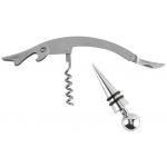 Wine set, supplied in gift box, silver (6817-32CD)
