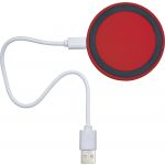 Wireless charger, red (8454-08)