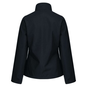 WOMEN'S ABLAZE 3 LAYER PRINTABLE SOFTSHELL JACKET, Black/Black (Jackets)