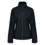 WOMEN'S ABLAZE 3 LAYER PRINTABLE SOFTSHELL JACKET, Black/Black