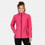 WOMEN'S OCTAGON II PRINTABLE 3 LAYER MEMBRANE SOFTSHELL, Hot Pink/Black